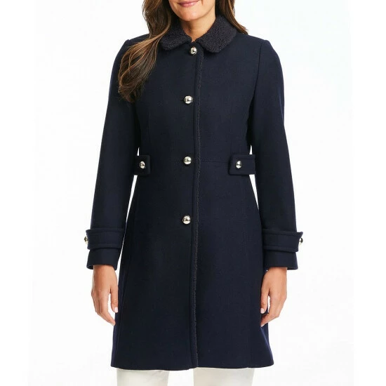 Coupon 𧨠Kate Spade New York Faux Fur Sherpa Point Collar Long Sleeve Single Breasted Wool Blend π§₯ Coat Chai Red π₯° 7 Coupon 𧨠Kate Spade New York Faux Fur Sherpa Point Collar Long Sleeve Single Breasted Wool Blend π§₯ Coat Chai Red π₯° - Image 7