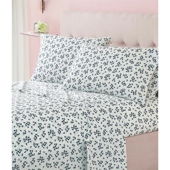 Cheapest ๐ Kate Spade New York Butterfly Clusters Percale Sheet Set Navy ๐ 1 Cheapest ๐ Kate Spade New York Butterfly Clusters Percale Sheet Set Navy ๐