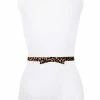 Best reviews of 🥰 Kate Spade New York 0.75#double; Leopard Haircalf Leather Bow Belt Lovely Leopard 🛒