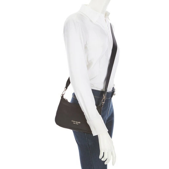 Best Pirce 🥰 Kate Spade New York Sam The Little Better Nylon Small Crossbody Bag Black 💯 4 Best Pirce 🥰 Kate Spade New York Sam The Little Better Nylon Small Crossbody Bag Black 💯 - Image 4