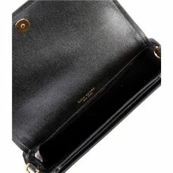 Flash Sale 🎉 Kate Spade New York Gala Stone Embellished Saffiano Leather Flap Chain Wallet Crossbody Bag Black Multi 🛒 -Kate Spade New York shop unnamed file 1044