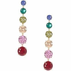 Deals π Kate Spade New York π¬ Candy Shop Multi Color Stone Linear Earrings π