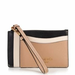 Top 10 👍 Kate Spade New York Morgan Colorblock Saffiano Leather Card Case Wristlet 🦮 Dogwood Pink Multi 🎉