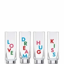 Deals π€© Kate Spade New York Good Times Celebrate Shot Glasses, Set Of 4 No Color π