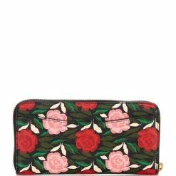 Flash Sale ⭐ Kate Spade New York Morgan Rose Garden Zip Around Wallet Black Multi 👏 -Kate Spade New York shop unnamed file 1157