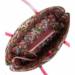 Hot Sale 🌟 Kate Spade New York All Day Festive Candies Pop Printed Crossgrain Leather Large Tote Bag Plum Liquer 🔥 -Kate Spade New York shop unnamed file 1202