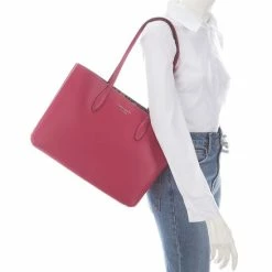 Hot Sale 🌟 Kate Spade New York All Day Festive Candies Pop Printed Crossgrain Leather Large Tote Bag Plum Liquer 🔥 -Kate Spade New York shop unnamed file 1203