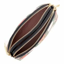 Best reviews of 😉 Kate Spade New York Morgan Rose Garden Double Dome Leather Crossbody Bag Black Multi 🎁 -Kate Spade New York shop unnamed file 1206