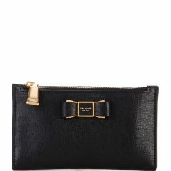 Best reviews of 🎉 Kate Spade New York Morgan Bow Small Leather Slim Bifold Wallet Black 🔔 -Kate Spade New York shop unnamed file 1214