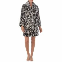 Buy 💯 Kate Spade New York Leopard Print Plush Short Cozy Robe Brown Leopard 💯 -Kate Spade New York shop unnamed file 1229