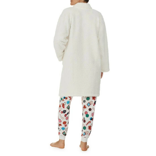 Best Sale π Kate Spade New York Long Sleeve Cozy Sherpa Cardigan Winter White π 6 Best Sale π Kate Spade New York Long Sleeve Cozy Sherpa Cardigan Winter White π - Image 6