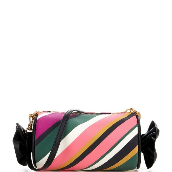 New ๐ Kate Spade New York Sweet Treats Festive Multi Stripe Jacquard Small Barrel Crossbody Bag ๐ 2 New ๐ Kate Spade New York Sweet Treats Festive Multi Stripe Jacquard Small Barrel Crossbody Bag ๐ - Image 2