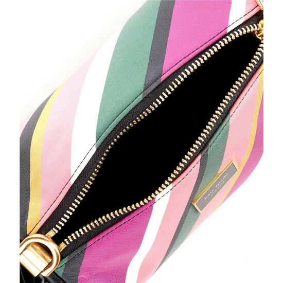 New ๐ Kate Spade New York Sweet Treats Festive Multi Stripe Jacquard Small Barrel Crossbody Bag ๐ 3 New ๐ Kate Spade New York Sweet Treats Festive Multi Stripe Jacquard Small Barrel Crossbody Bag ๐ - Image 3