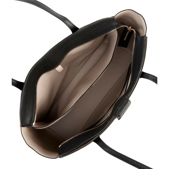 Cheap ❤️ Kate Spade New York Voyage Large Leather Work Tote Bag Black 🥰 3 Cheap ❤️ Kate Spade New York Voyage Large Leather Work Tote Bag Black 🥰 - Image 3