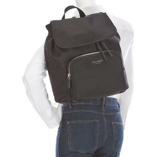 Best reviews of π Kate Spade New York Sam The Little Better Nylon Medium Flap π Backpack Black π 4 Best reviews of π Kate Spade New York Sam The Little Better Nylon Medium Flap π Backpack Black π - Image 4