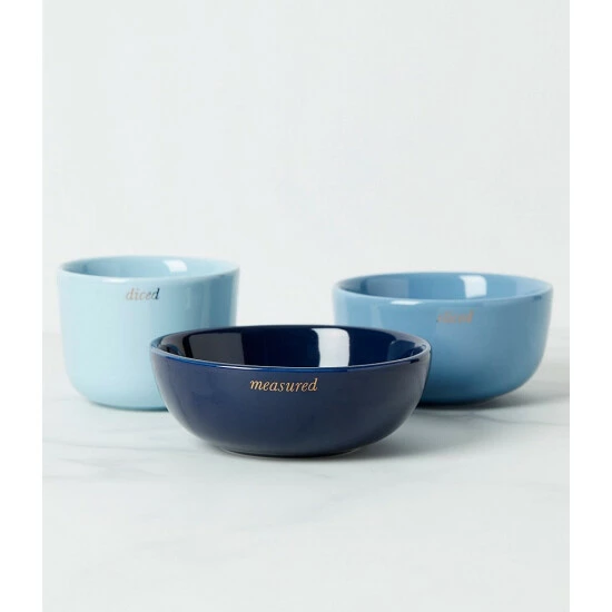 Best Pirce π Kate Spade New York Make It Pop Collection Prep Bowls, Set Of 3 π― 2 Best Pirce π Kate Spade New York Make It Pop Collection Prep Bowls, Set Of 3 π― - Image 2