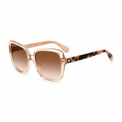 Deals π Kate Spade New York π© Women's Wilhemina 55mm Square π Sunglasses Nude π₯°