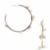 Top 10 🔥 Kate Spade New York Precious Pansy Scatter Hoop Earrings White Multi 🤩