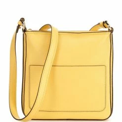 New 🥰 Kate Spade New York Hudson Pebbled Leather Small Messenger Bag Morning Light 🔔 -Kate Spade New York shop unnamed file 140