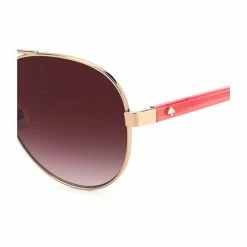 Outlet 👏 Kate Spade New York 👩 Women's Averie Aviator 👓 Sunglasses Red Gold 😀 -Kate Spade New York shop unnamed file 1405