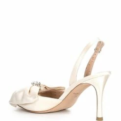 Deals 🎉 Kate Spade New York Happily Satin Embellished Bow 👗 Dress 🩴 Sandals Ivory Bridal 💯 -Kate Spade New York shop unnamed file 1419