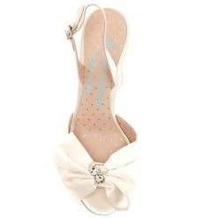 Deals 🎉 Kate Spade New York Happily Satin Embellished Bow 👗 Dress 🩴 Sandals Ivory Bridal 💯 -Kate Spade New York shop unnamed file 1421