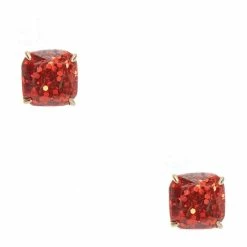 New 💯 Kate Spade New York Mini Small Square Stud Earrings Rose Gold 😉