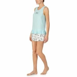 Cheap 🔥 Kate Spade New York Mrs. Knit Tank And Short Set Aqua/novelty Print ⌛ -Kate Spade New York shop unnamed file 1492