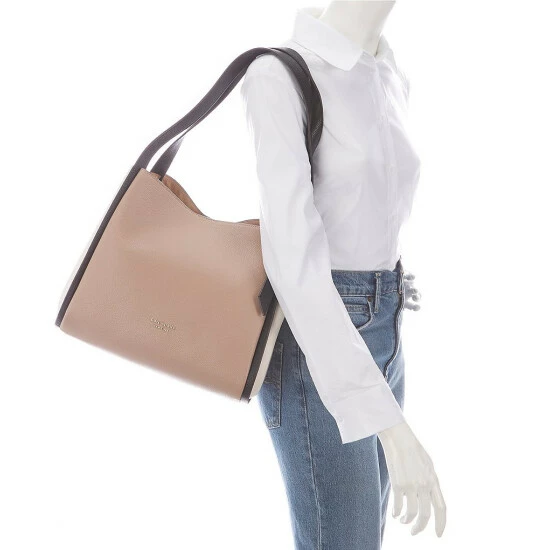 Buy π₯ Kate Spade New York Knott Colorblock Large Leather Shoulder Bag Warm Stone Multi π 4 Buy π₯ Kate Spade New York Knott Colorblock Large Leather Shoulder Bag Warm Stone Multi π - Image 4