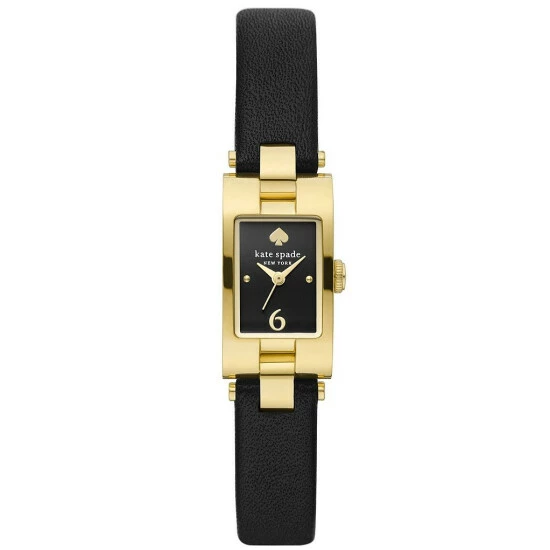 Deals π Kate Spade New York π© Women's Brookville Three-Hand Black Leather Strap β Watch π― 1 Deals π Kate Spade New York π© Women's Brookville Three-Hand Black Leather Strap β Watch π―