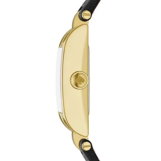 Deals π Kate Spade New York π© Women's Brookville Three-Hand Black Leather Strap β Watch π― 2 Deals π Kate Spade New York π© Women's Brookville Three-Hand Black Leather Strap β Watch π― - Image 2