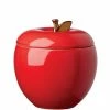 Coupon 😉 Kate Spade New York Make It Pop Apple Cookie Jar Red ✨