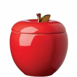 Coupon 😉 Kate Spade New York Make It Pop Apple Cookie Jar Red ✨