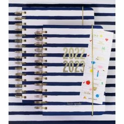 Coupon ❤️ Kate Spade New York Striped 17-Month Medium Planner Navy ❤️ -Kate Spade New York shop unnamed file 1572