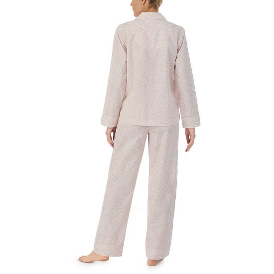Best reviews of ๐ Kate Spade New York Zebra Striped Long Sleeve Notch Collar Woven Poplin Pajama Set White/pink ๐ 2 Best reviews of ๐ Kate Spade New York Zebra Striped Long Sleeve Notch Collar Woven Poplin Pajama Set White/pink ๐ - Image 2