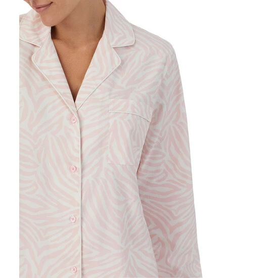 Best reviews of ๐ Kate Spade New York Zebra Striped Long Sleeve Notch Collar Woven Poplin Pajama Set White/pink ๐ 3 Best reviews of ๐ Kate Spade New York Zebra Striped Long Sleeve Notch Collar Woven Poplin Pajama Set White/pink ๐ - Image 3