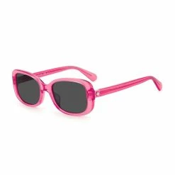 Hot Sale β€οΈ Kate Spade New York π© Women's Dionna 52mm Rectangle π Sunglasses Pink β¨