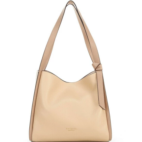 Buy π₯ Kate Spade New York Knott Colorblock Large Leather Shoulder Bag Warm Stone Multi π 5 Buy π₯ Kate Spade New York Knott Colorblock Large Leather Shoulder Bag Warm Stone Multi π - Image 5