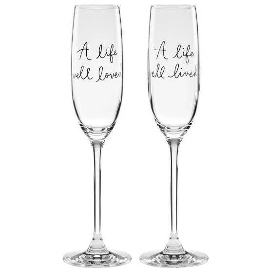 Coupon π€© Kate Spade New York Charmed Life 2-Piece Toasting Flutes β 1 Coupon π€© Kate Spade New York Charmed Life 2-Piece Toasting Flutes β
