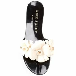 Buy ✨ Kate Spade New York Jaylee 3D Flowers Jelly Slides Black/french Cream 🤩 -Kate Spade New York shop unnamed file 1614