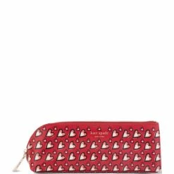 Wholesale 👏 Kate Spade New York Valentines Hearts Pencil Case Red Heart 🌟