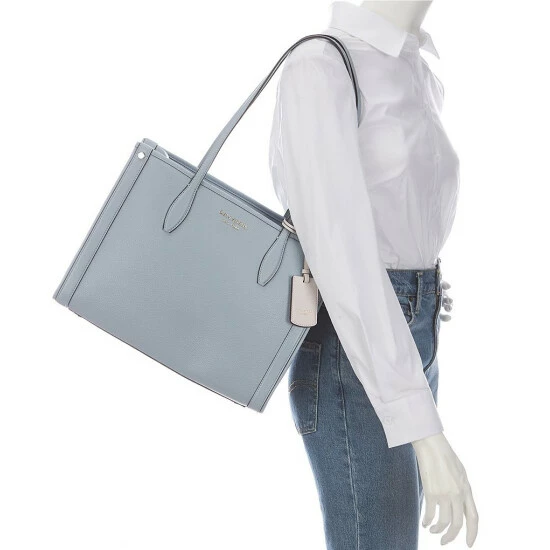 Best Sale 𧨠Kate Spade New York Market Pebbled Leather Medium Tote Bag Bungalow π 4 Best Sale 𧨠Kate Spade New York Market Pebbled Leather Medium Tote Bag Bungalow π - Image 4