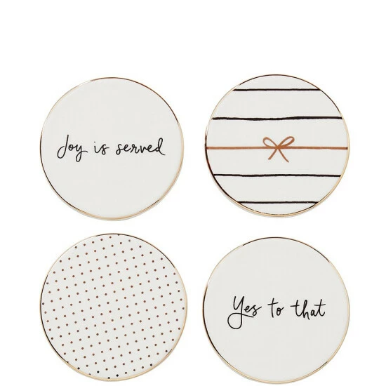 Best Sale π₯ Kate Spade New York A Charmed Life 4-Piece Coaster Set π€© 1 Best Sale π₯ Kate Spade New York A Charmed Life 4-Piece Coaster Set π€©