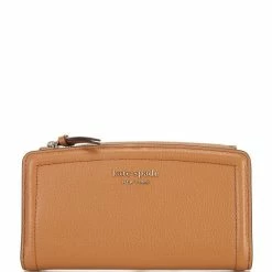 Best deal 🎉 Kate Spade New York Knott Pebbled Leather Zip Slim Wallet Mochi Pink 😀 -Kate Spade New York shop unnamed file 179