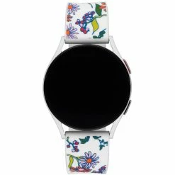 Wholesale 🧨 Kate Spade New York Floral Silicone 38/40/41mm Band For Apple ⌚ Watch® White Floral ❤️