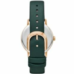 Buy 🌟 Kate Spade New York 👩 Women's Metro Bookworm Three-Hand Green Leather Strap ⌚ Watch ✨ -Kate Spade New York shop unnamed file 1808