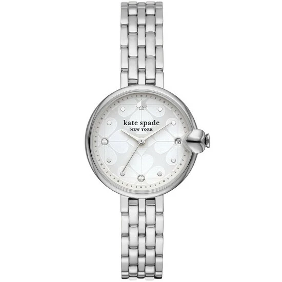 Budget โค๏ธ Kate Spade New York ๐ฉ Women's Chelsea Park Three-Hand Date Stainless Steel Bracelet โ Watch Silver โ 1 Budget โค๏ธ Kate Spade New York ๐ฉ Women's Chelsea Park Three-Hand Date Stainless Steel Bracelet โ Watch Silver โ
