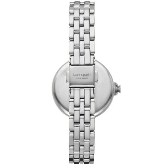 Budget โค๏ธ Kate Spade New York ๐ฉ Women's Chelsea Park Three-Hand Date Stainless Steel Bracelet โ Watch Silver โ 3 Budget โค๏ธ Kate Spade New York ๐ฉ Women's Chelsea Park Three-Hand Date Stainless Steel Bracelet โ Watch Silver โ - Image 3