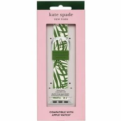 Hot Sale ⌛ Kate Spade New York Green Palm Leaf Silicone 38/40/41mm Band For Apple ⌚ Watch® 🎉 -Kate Spade New York shop unnamed file 1816