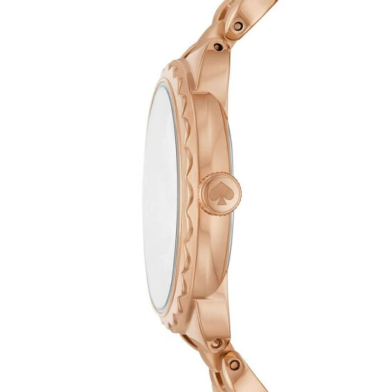 Best Pirce βοΈ Kate Spade New York π© Women's Morningside Three-Hand Rose Gold-Tone Stainless Steel Bracelet β Watch π₯° 2 Best Pirce βοΈ Kate Spade New York π© Women's Morningside Three-Hand Rose Gold-Tone Stainless Steel Bracelet β Watch π₯° - Image 2